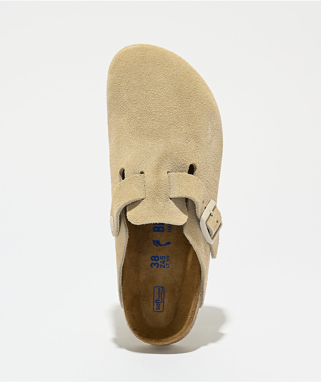 Birkenstock Women's Boston Soft Footbed Antique White Clogs