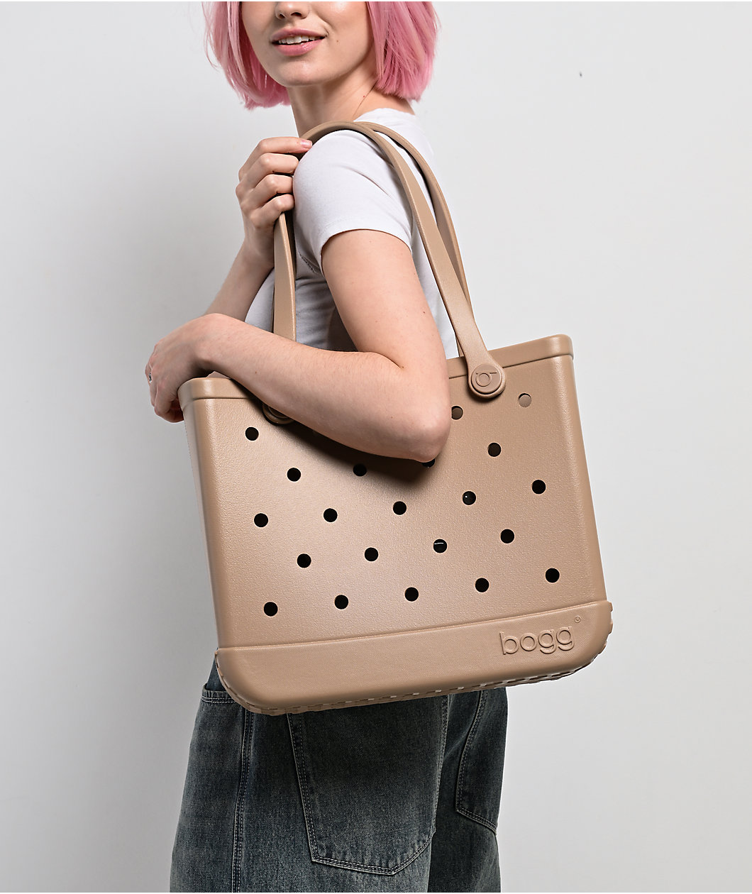 Bogg Baby Camel Tote Bag