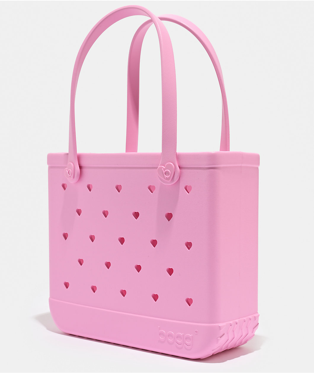 Bogg Baby Heart Cut Out Pink Taffy Tote Bag