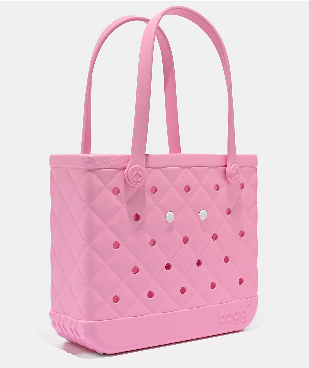 Bogg Baby Quilted Pink Taffy Tote Bag