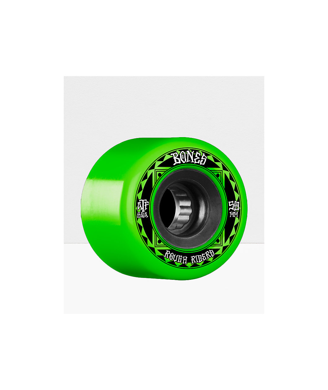 Bones ATF Rough Riders 59mm 80A Green Cruiser Wheels