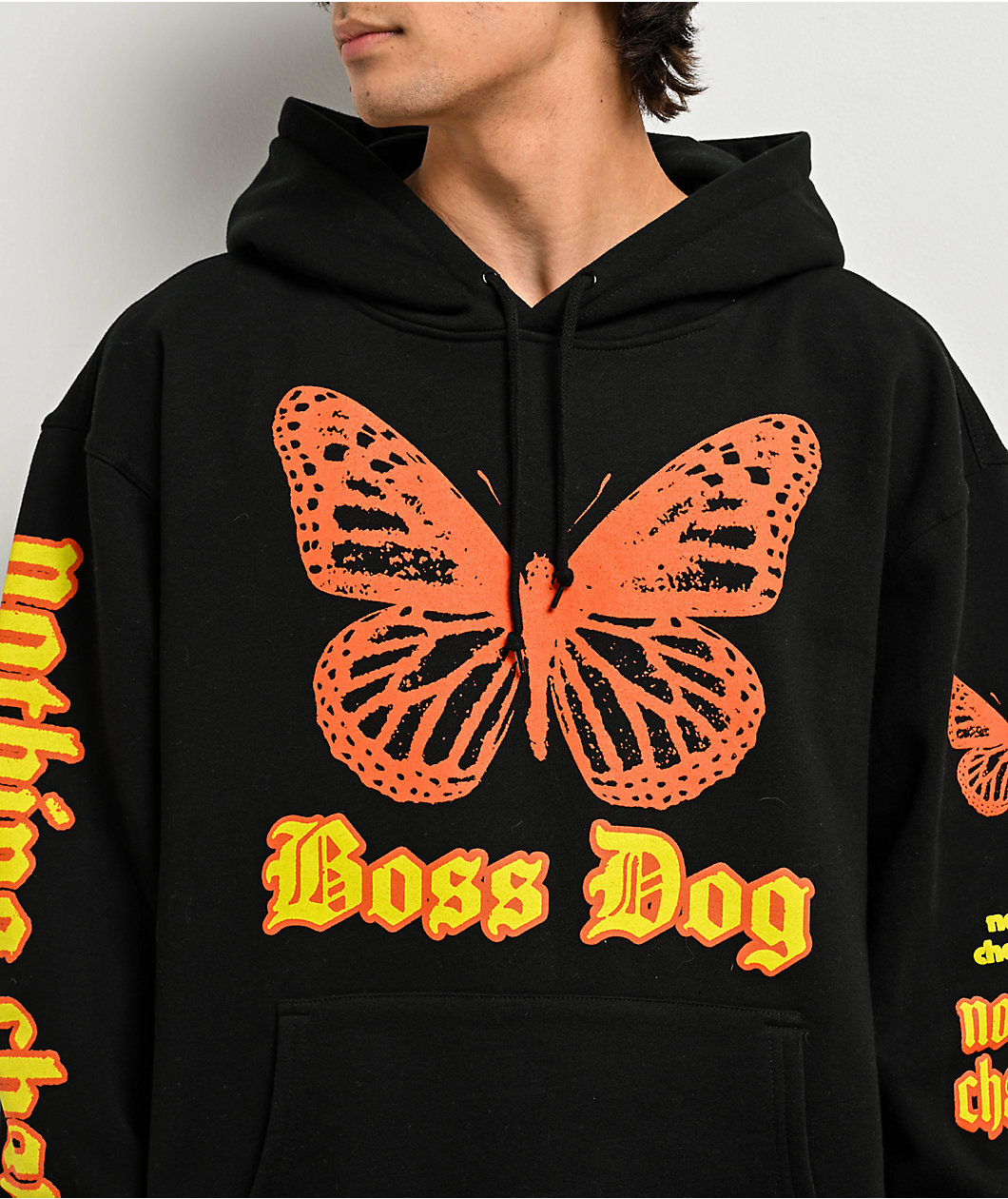 Boss Dogg No Change Black Hoodie