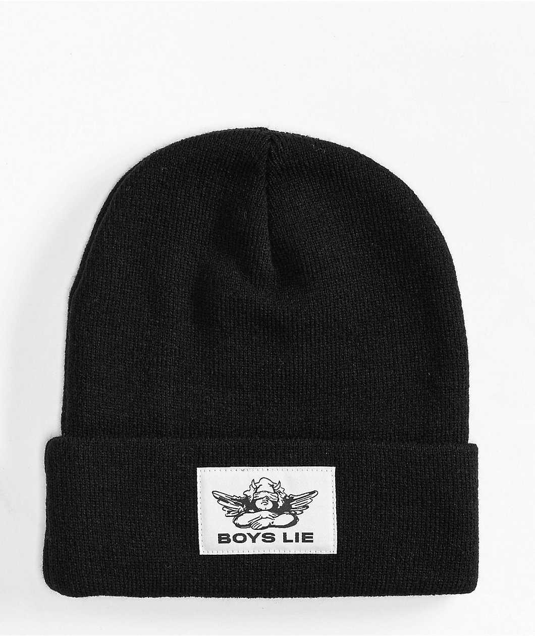 Boys Lie Black Beanie