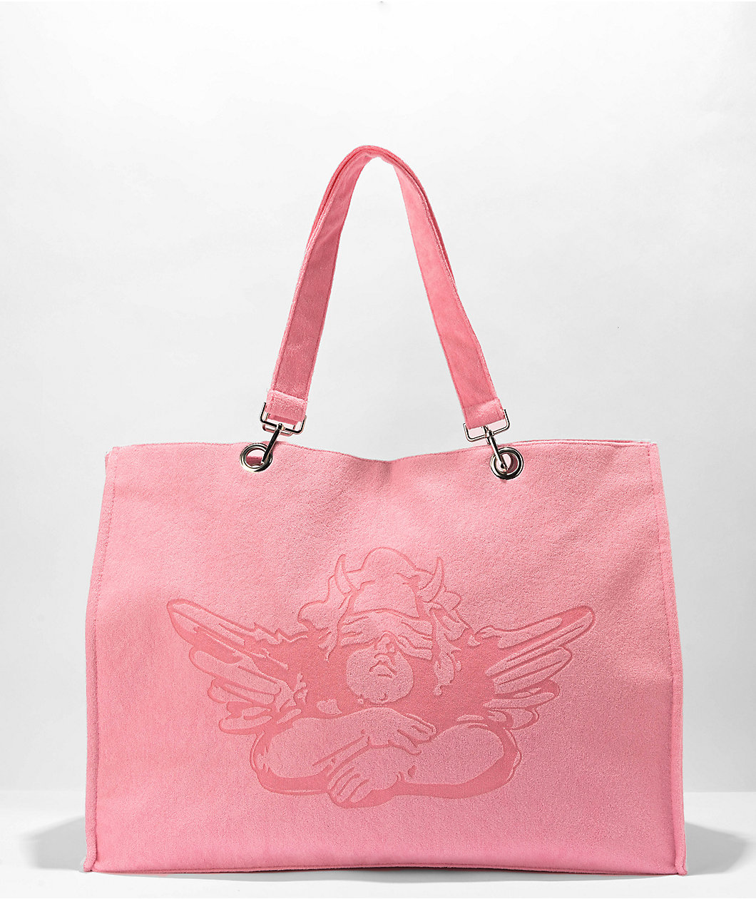 Boys Lie Pink Terry Tote Bag