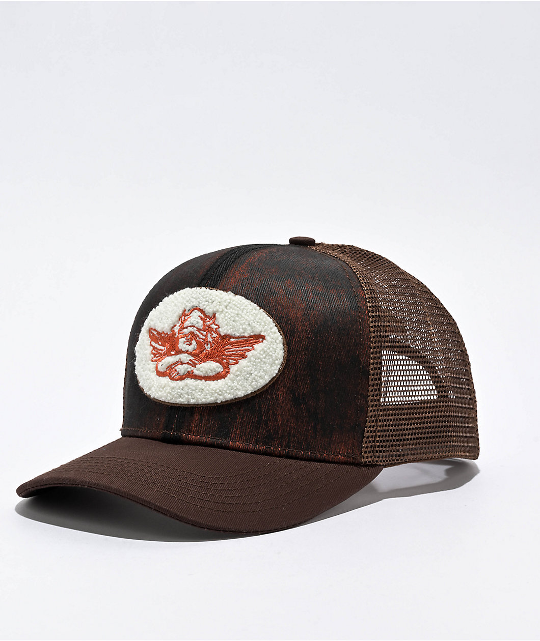 Boys Lie Up In Flames Trucker Hat