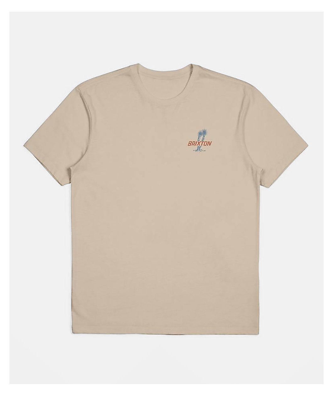 Brixton Austin Smoke Natural T-Shirt