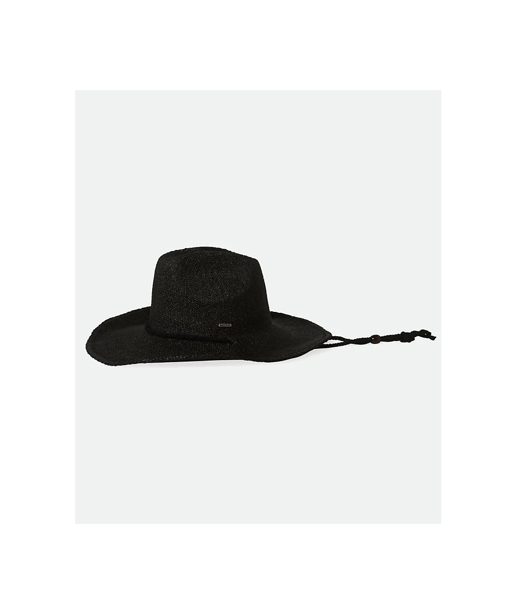 Brixton Austin Straw Black Cowboy Hat