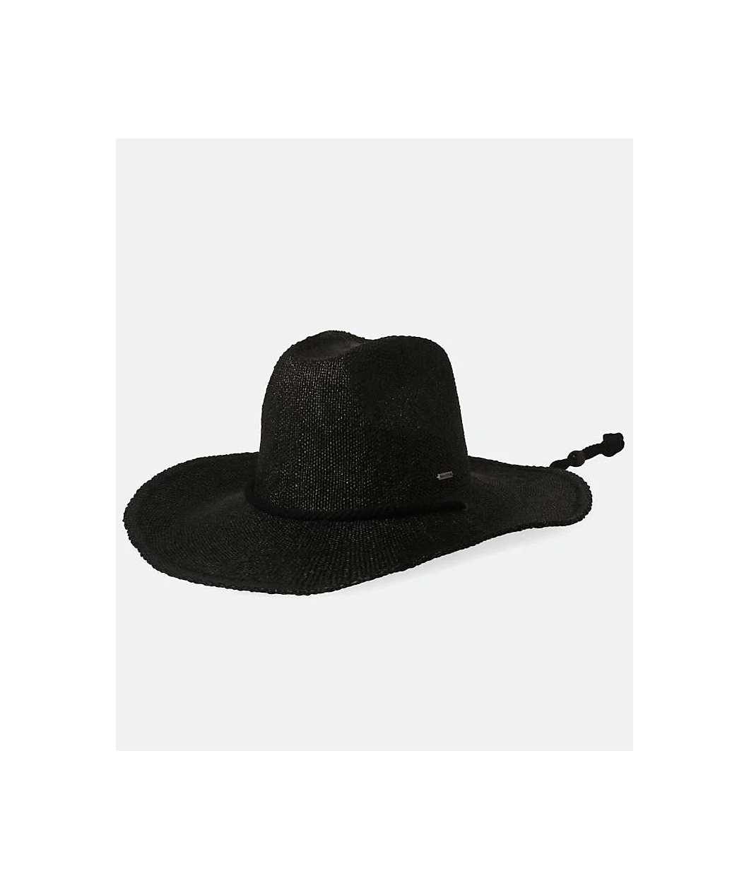Brixton Austin Straw Black Cowboy Hat