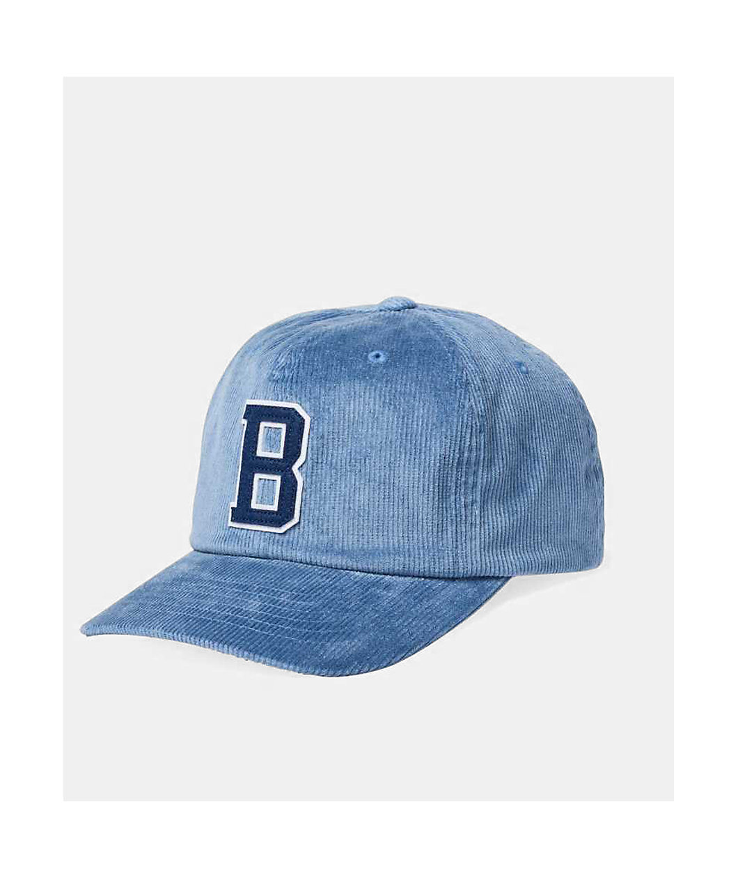 Brixton Big B Corduroy Blue Mirage Strapback Hat