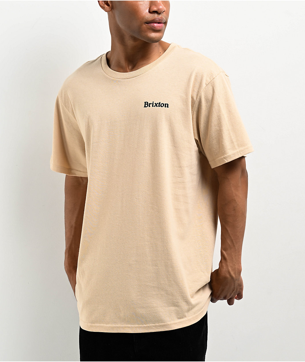 Brixton Bulldog Natural T-Shirt