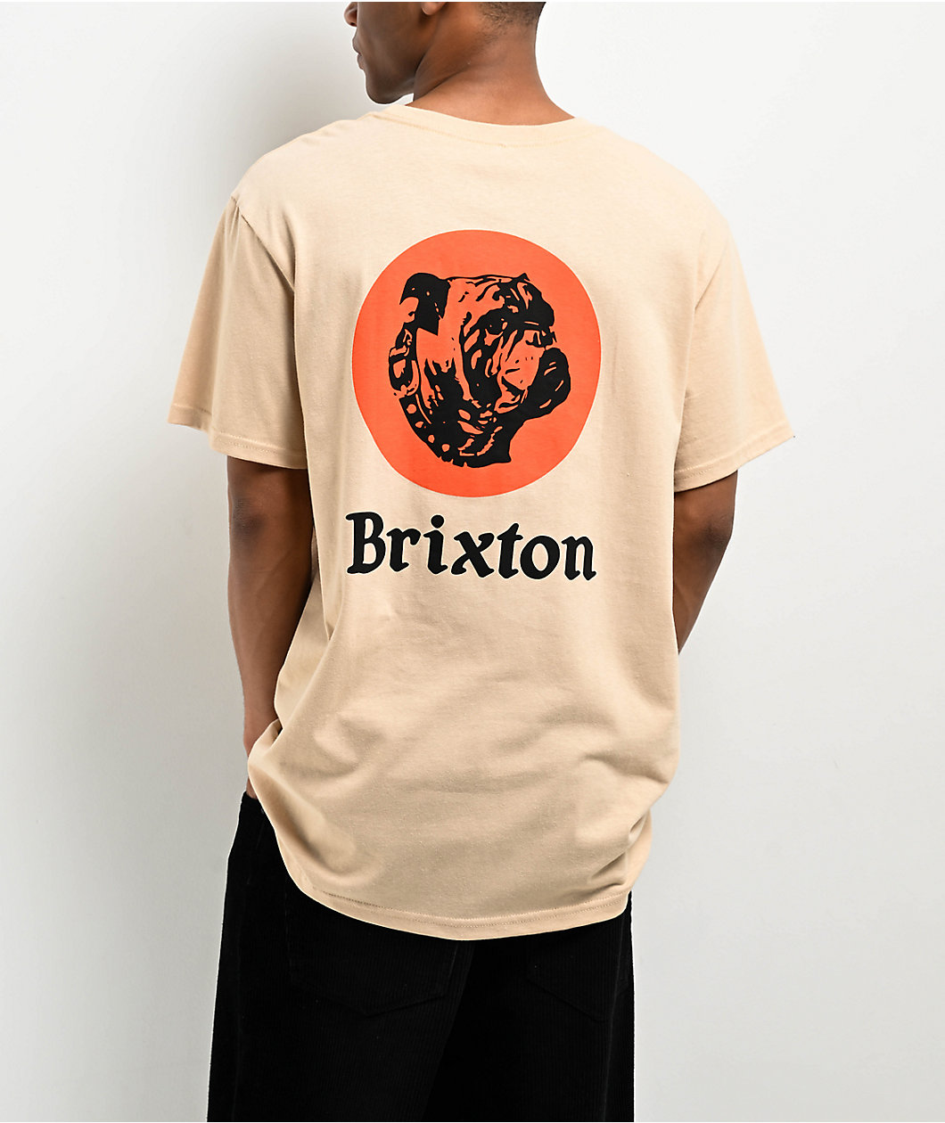 Brixton Bulldog Natural T-Shirt