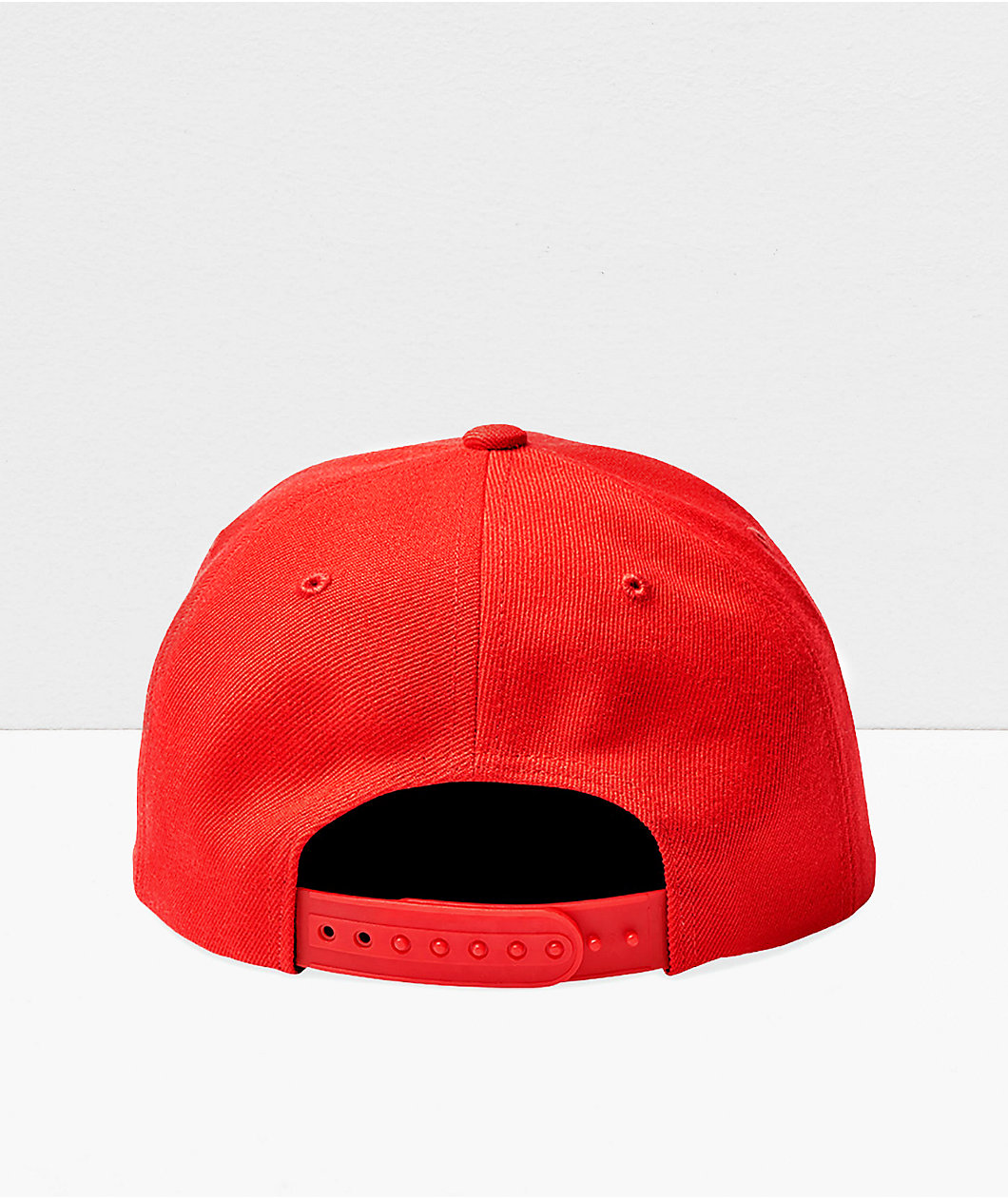Brixton Crest Aurora Red Snapback Hat