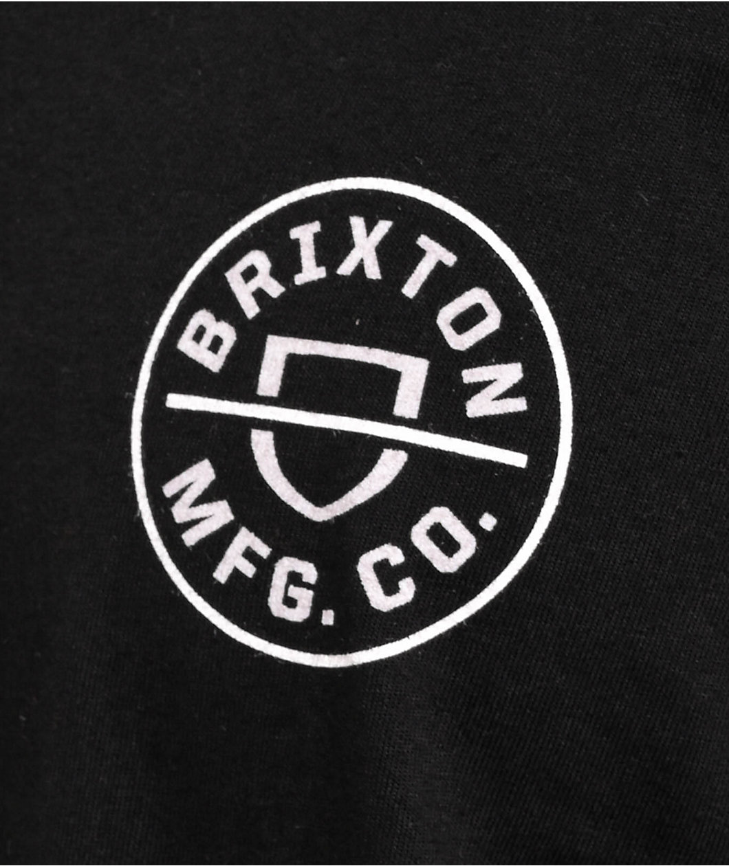 Brixton Crest Black Long Sleeve T-Shirt