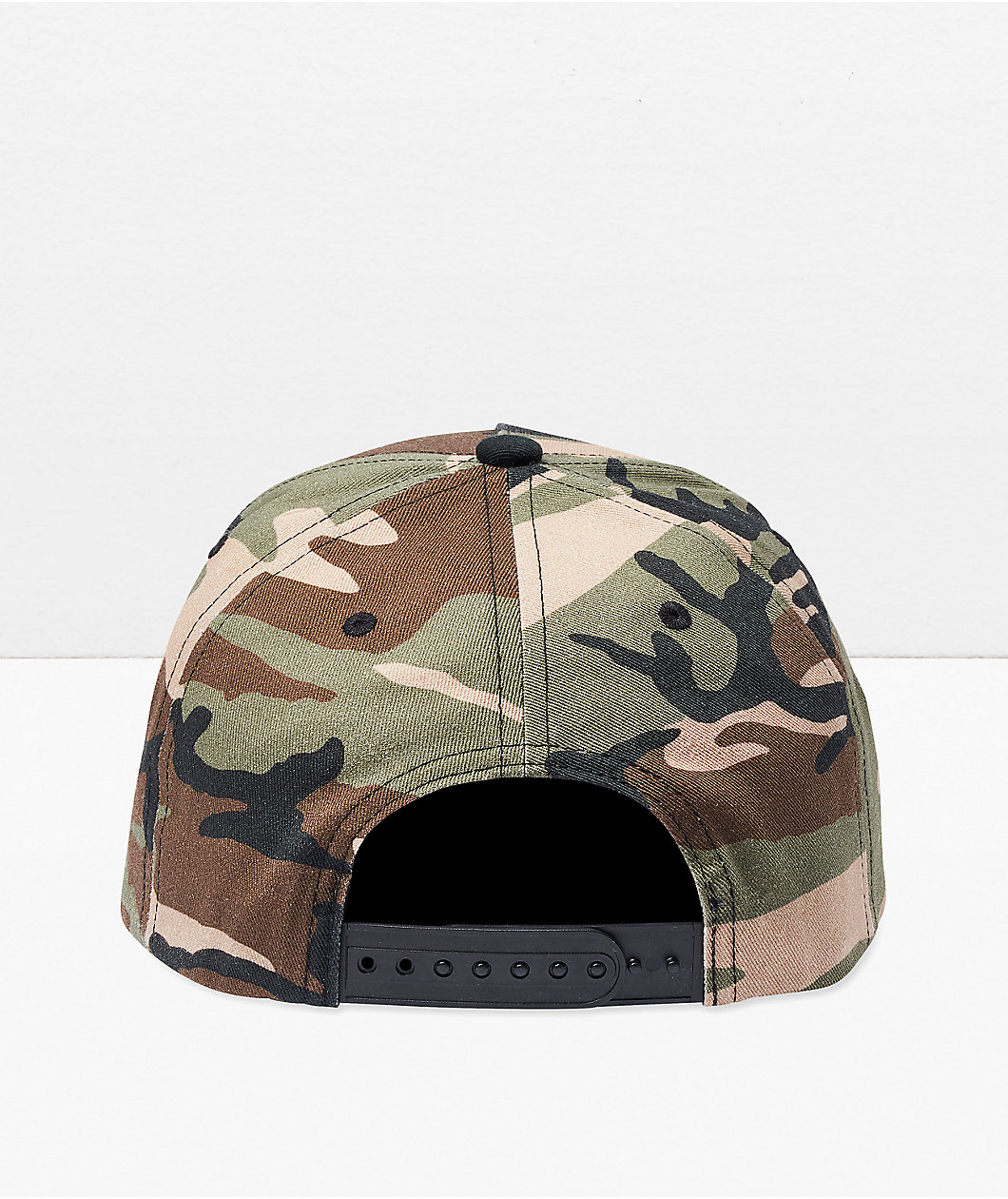 Brixton Crest MP Camo Surplus Snapback Hat