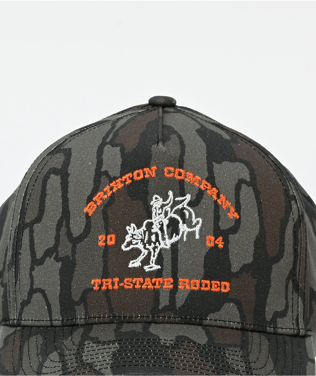 Brixton Danforth Bark Camo NetPlus® Snapback Hat