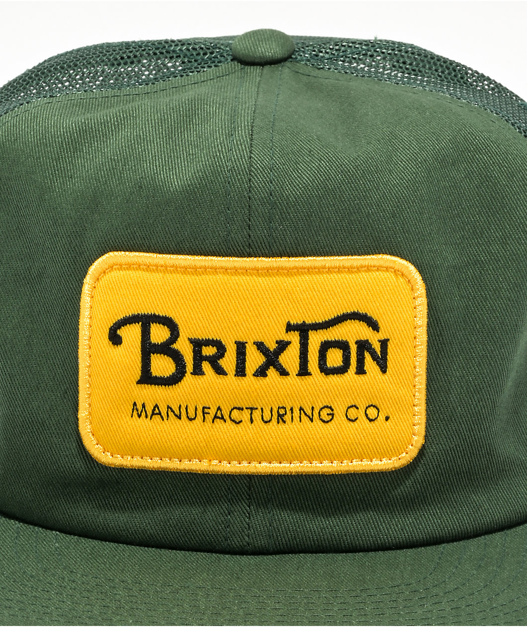 Brixton Grade Trekking Green Trucker Hat