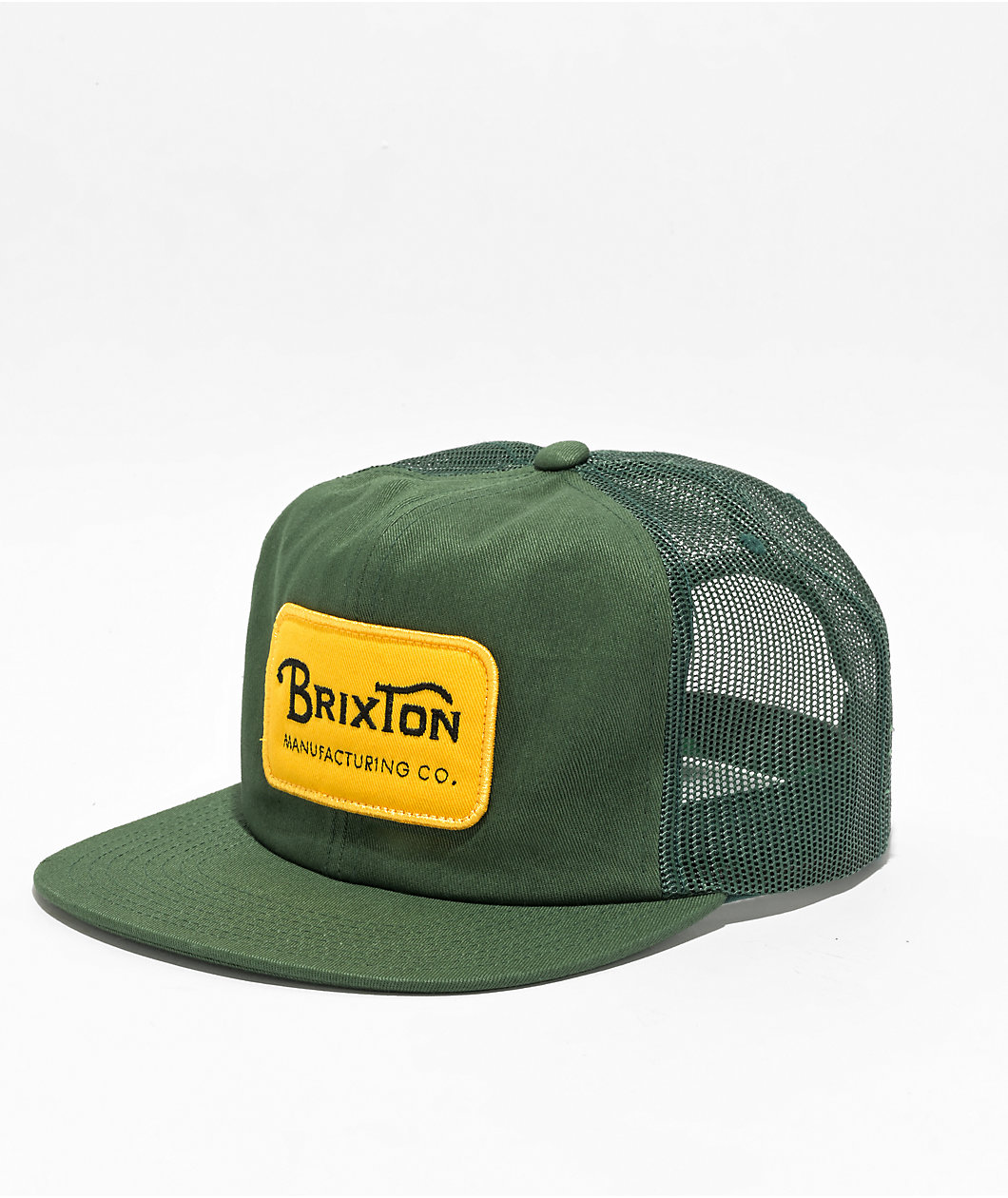 Brixton Grade Trekking Green Trucker Hat