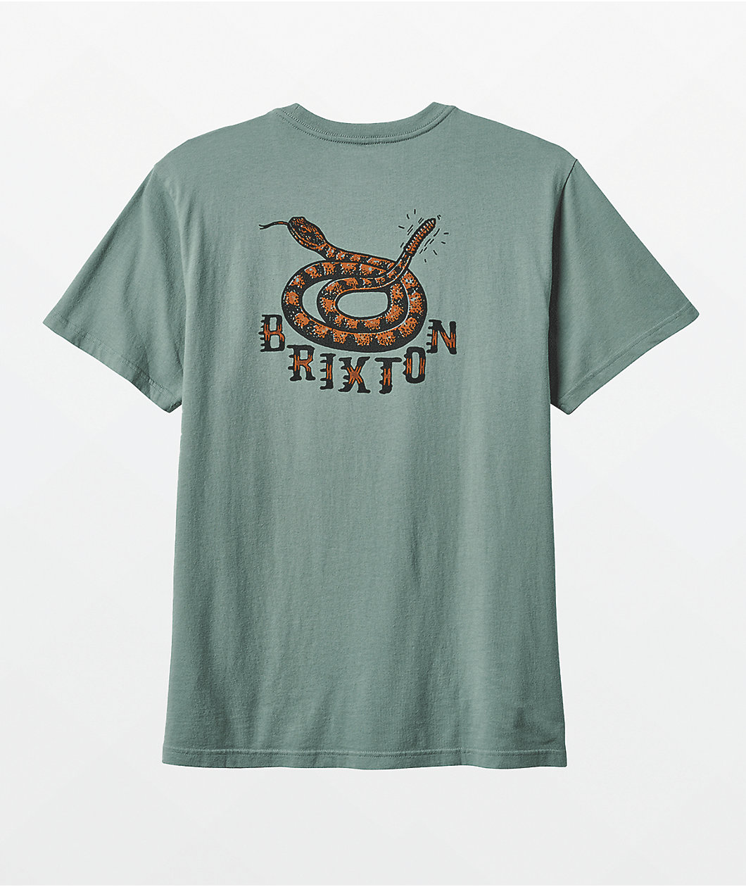 Brixton Homer Green Wash T-Shirt