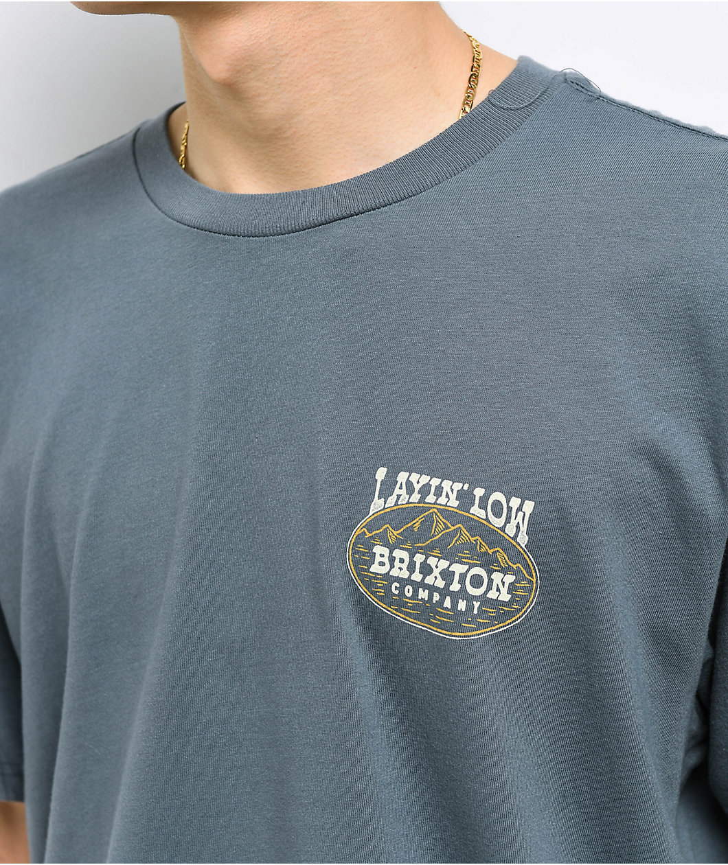 Brixton Layin' Low Basalt T-Shirt