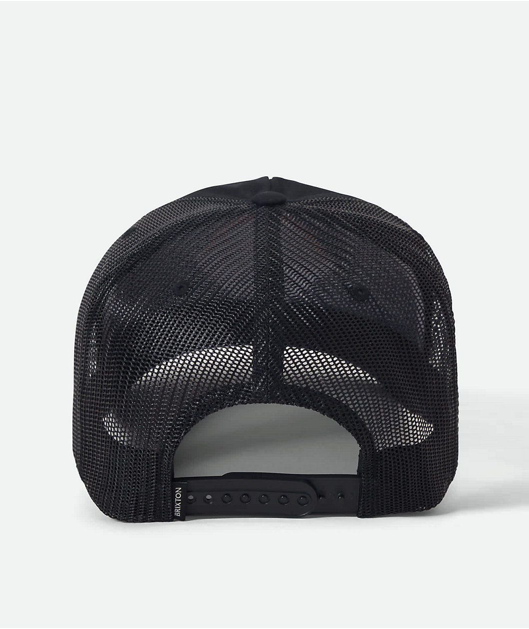 Brixton Leeway Black Trucker Hat
