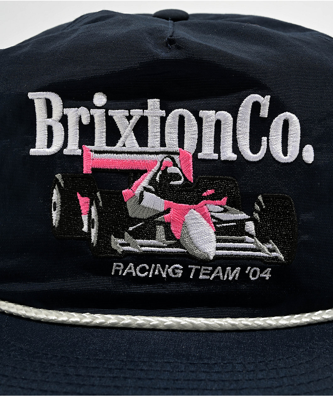 Brixton Neon Formula One Navy Snapback Hat