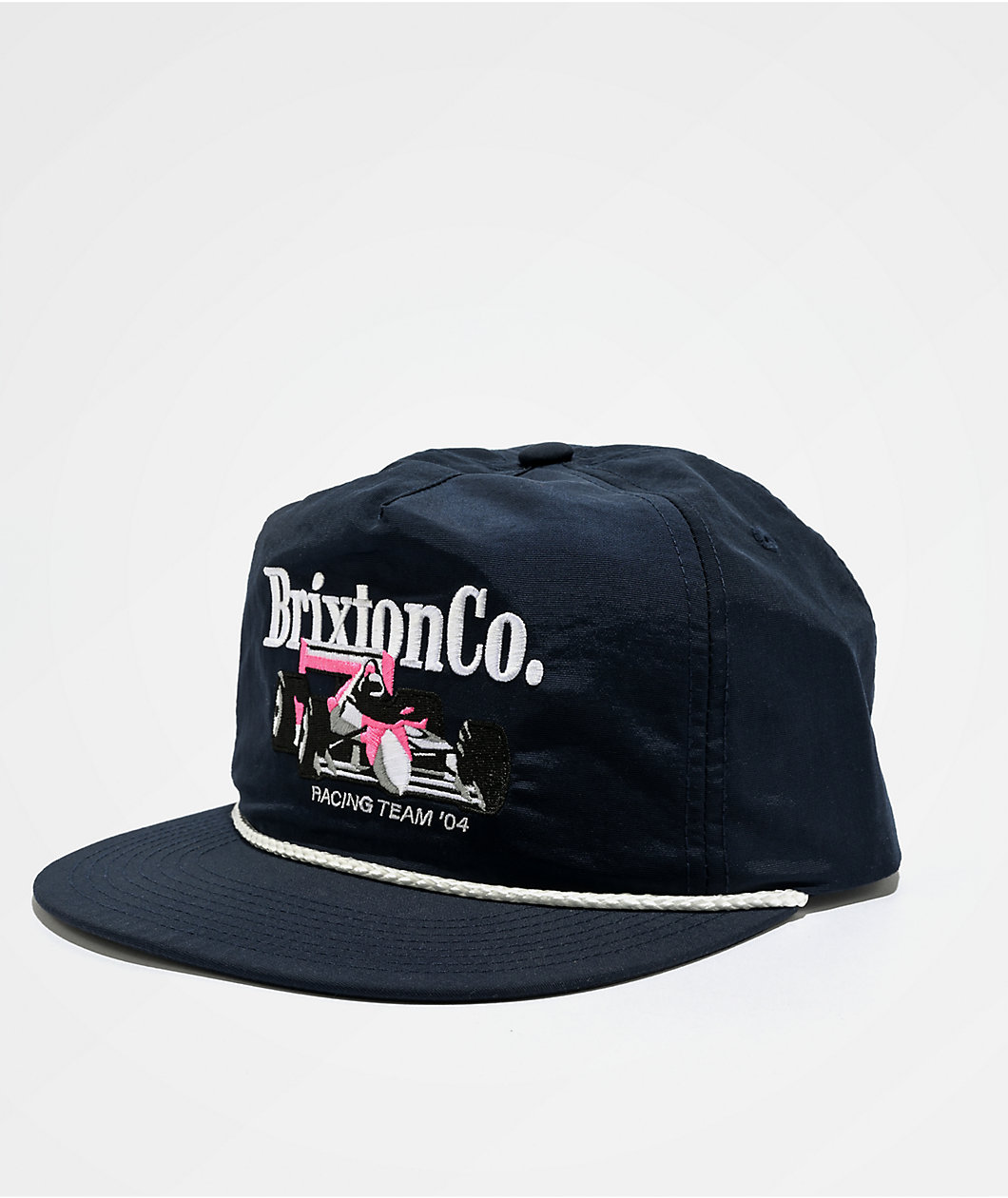 Brixton Neon Formula One Navy Snapback Hat