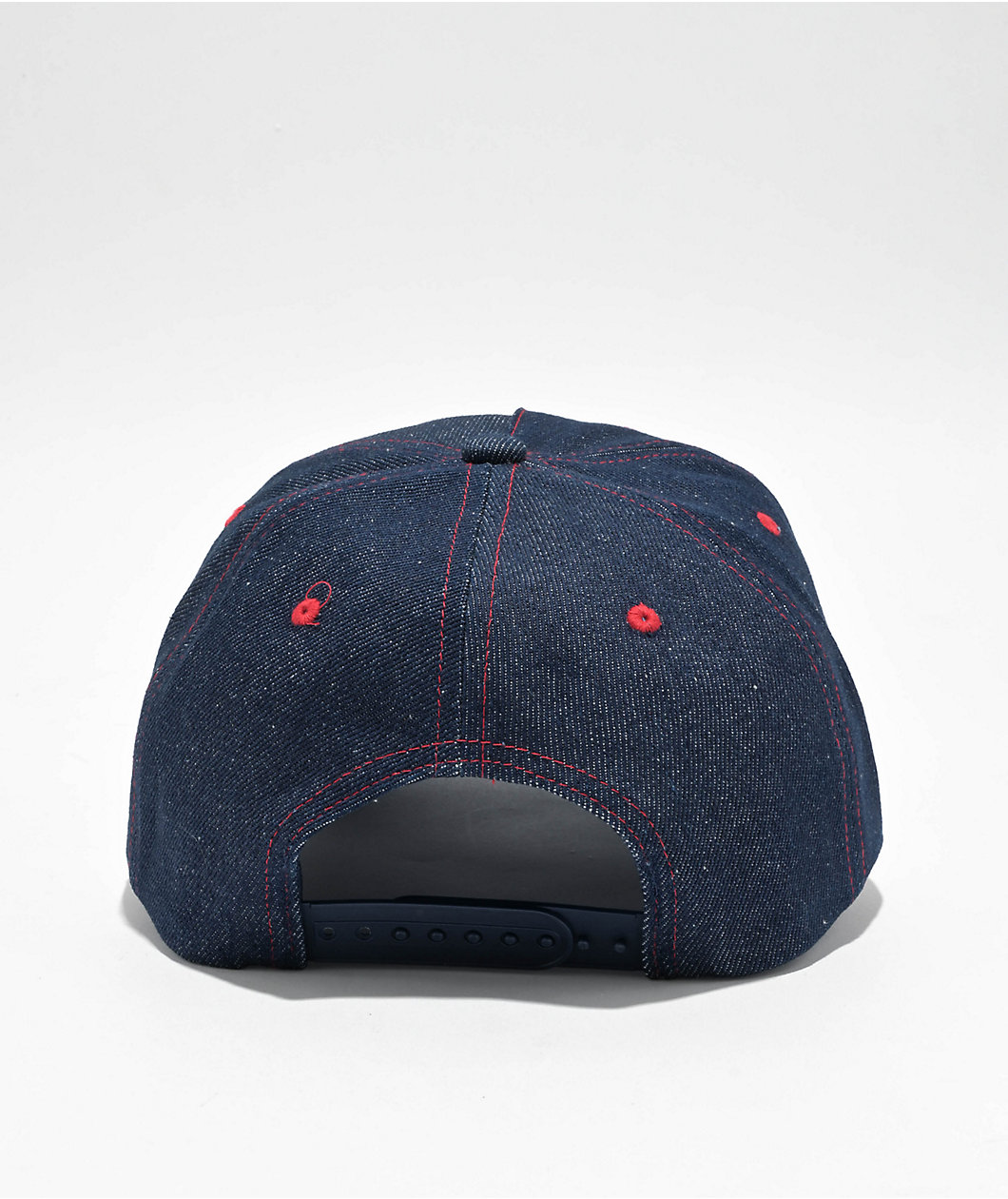 Brixton Parsons Netplus Blue Denim Snapback Hat