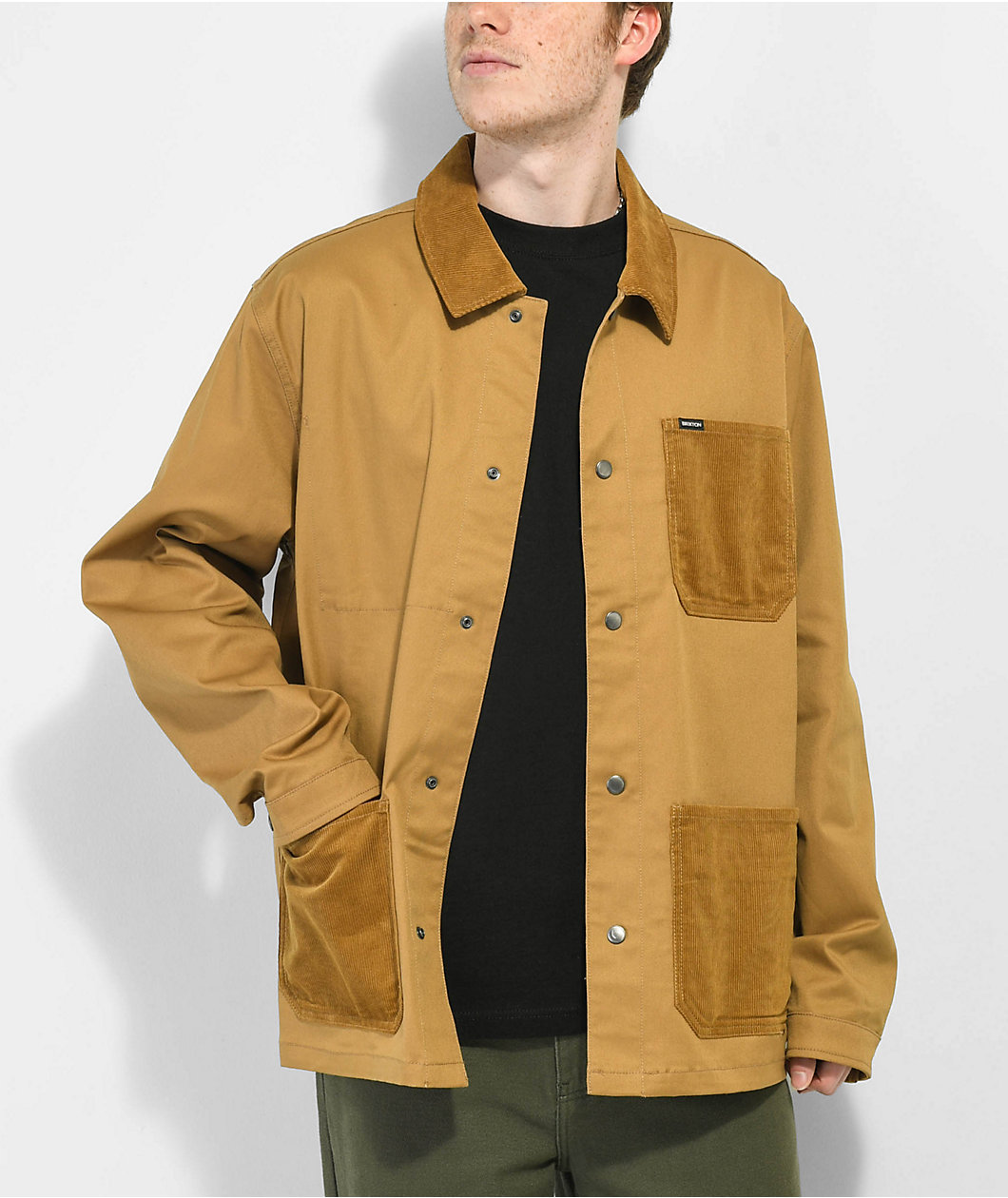 Brixton Survey Brown Chore Coat