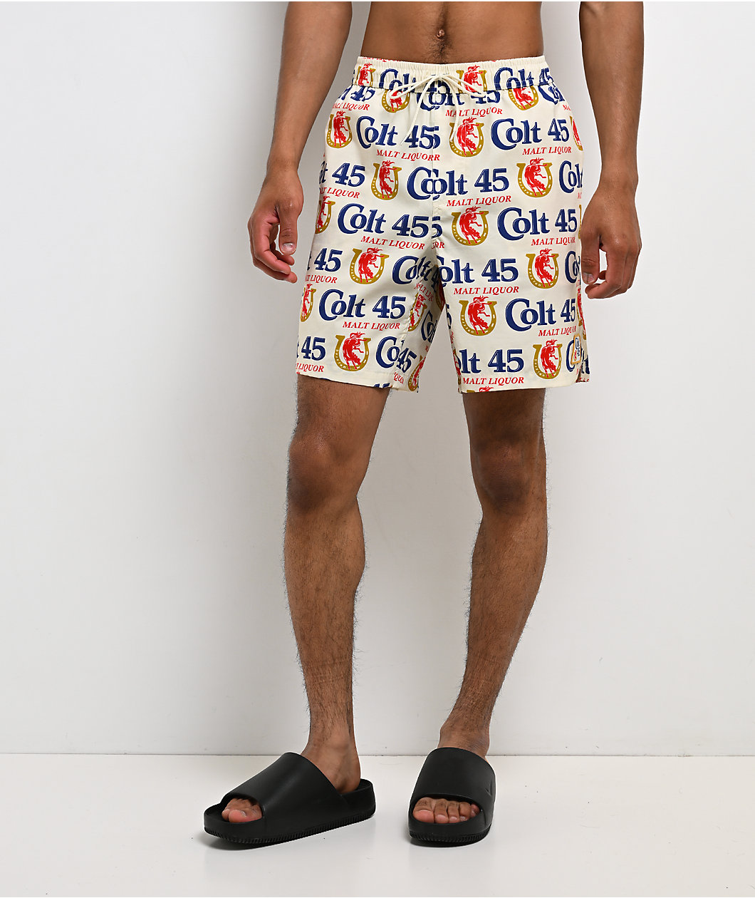 Brixton x Colt 45 Everyday Hybrid Ivory Shorts
