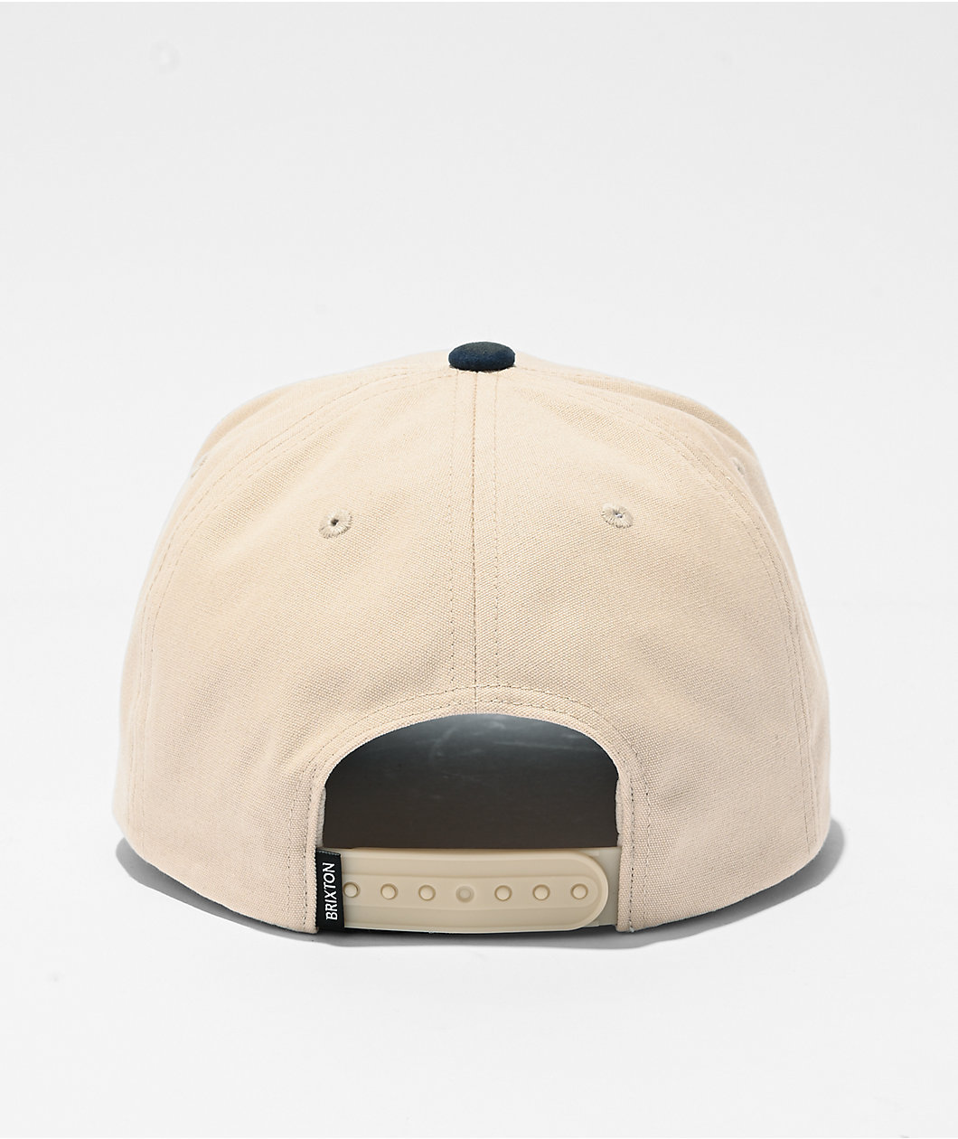 Brixton x Coors Crest Navy & Tan Netplus® Snapback Hat