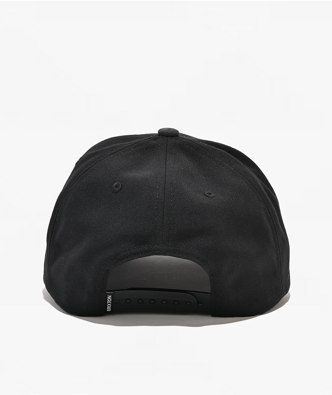 Brixton x Coors Griffen 3 Black Snapback Hat