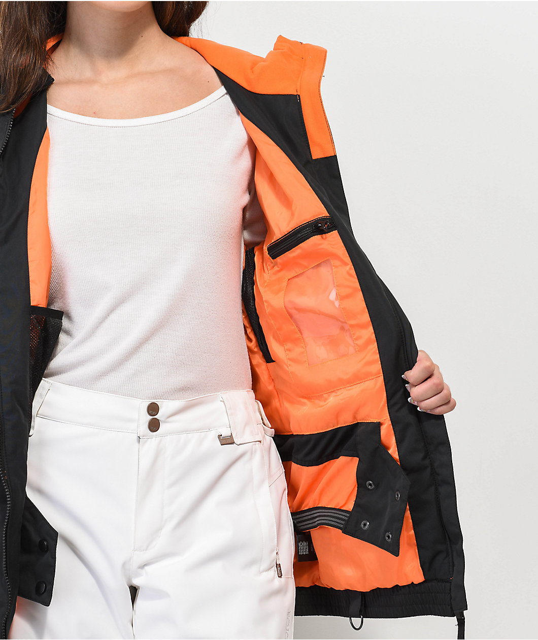 Broken Promises Addiction Black Snow Jacket