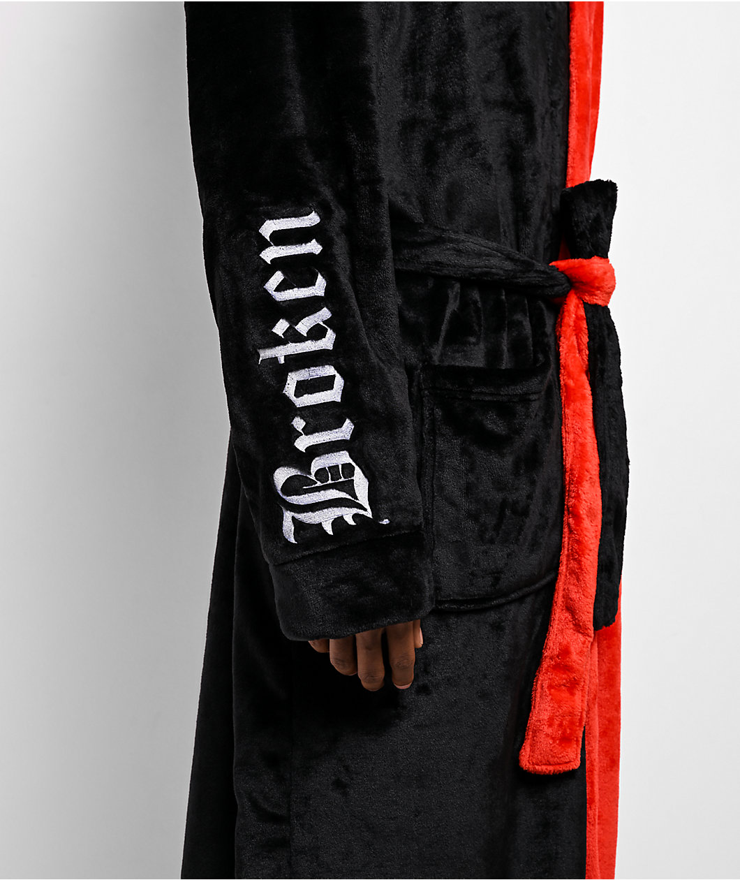 Broken Promises Black & Red Horn Robe