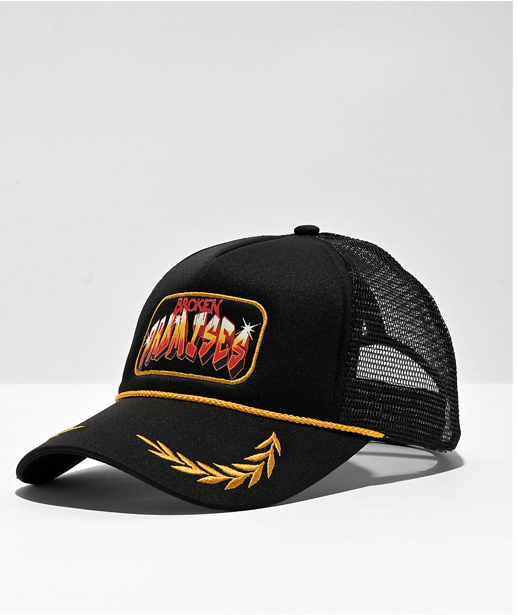 Broken Promises Blackbook Black Trucker Hat