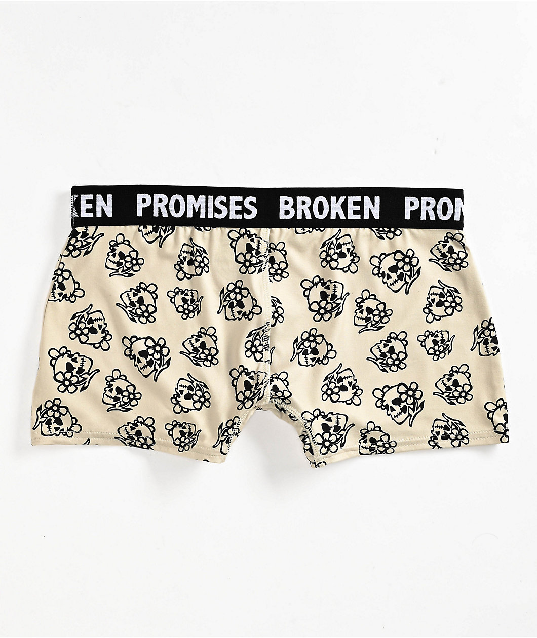 Broken Promises Brain Fog Natural Boyshort Underwear