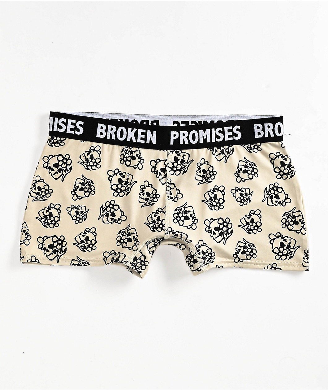 Broken Promises Brain Fog Natural Boyshort Underwear