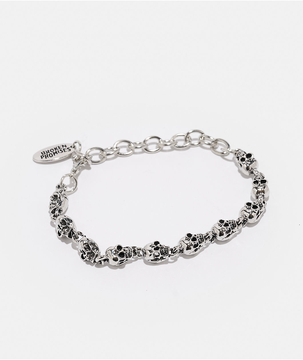 Broken Promises Caracombs Silver Bracelet