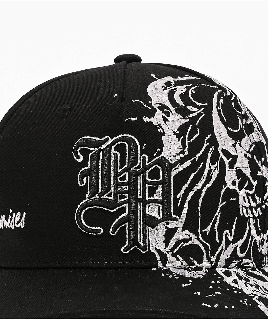 Broken Promises Chaos Storm Black Snapback Hat