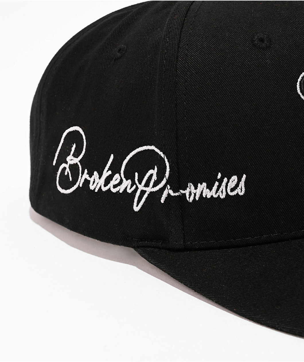 Broken Promises Chaos Storm Black Snapback Hat