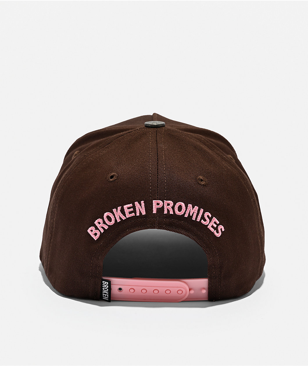 Broken Promises Charmed Brown Snapback Hat