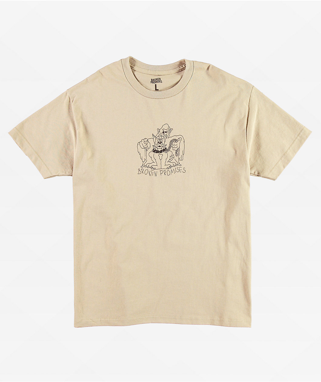 Broken Promises Chokehold Sand T-Shirt