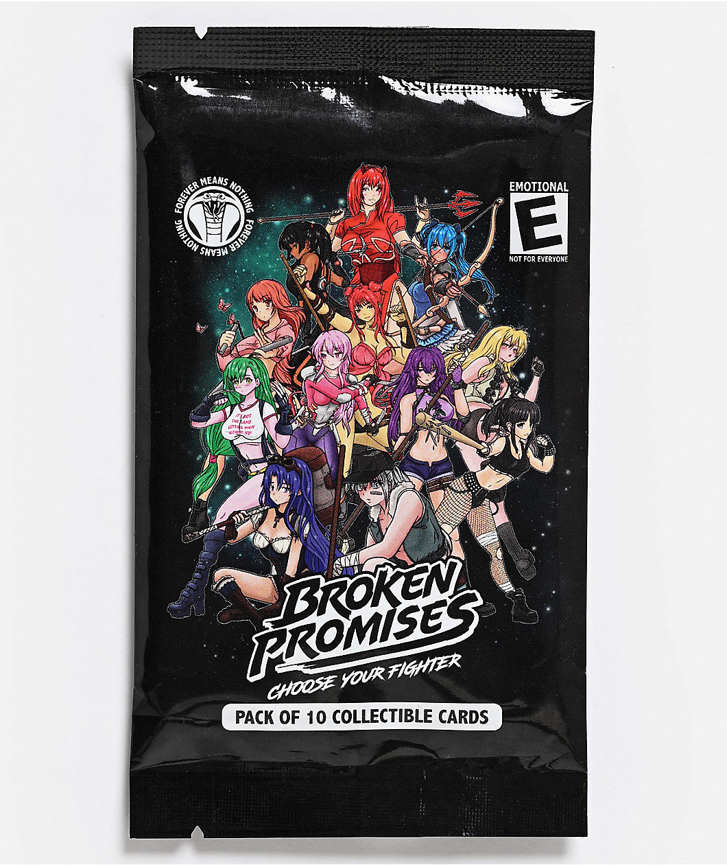 Broken Promises Choose Your Fighter Trading Card Booster Pack