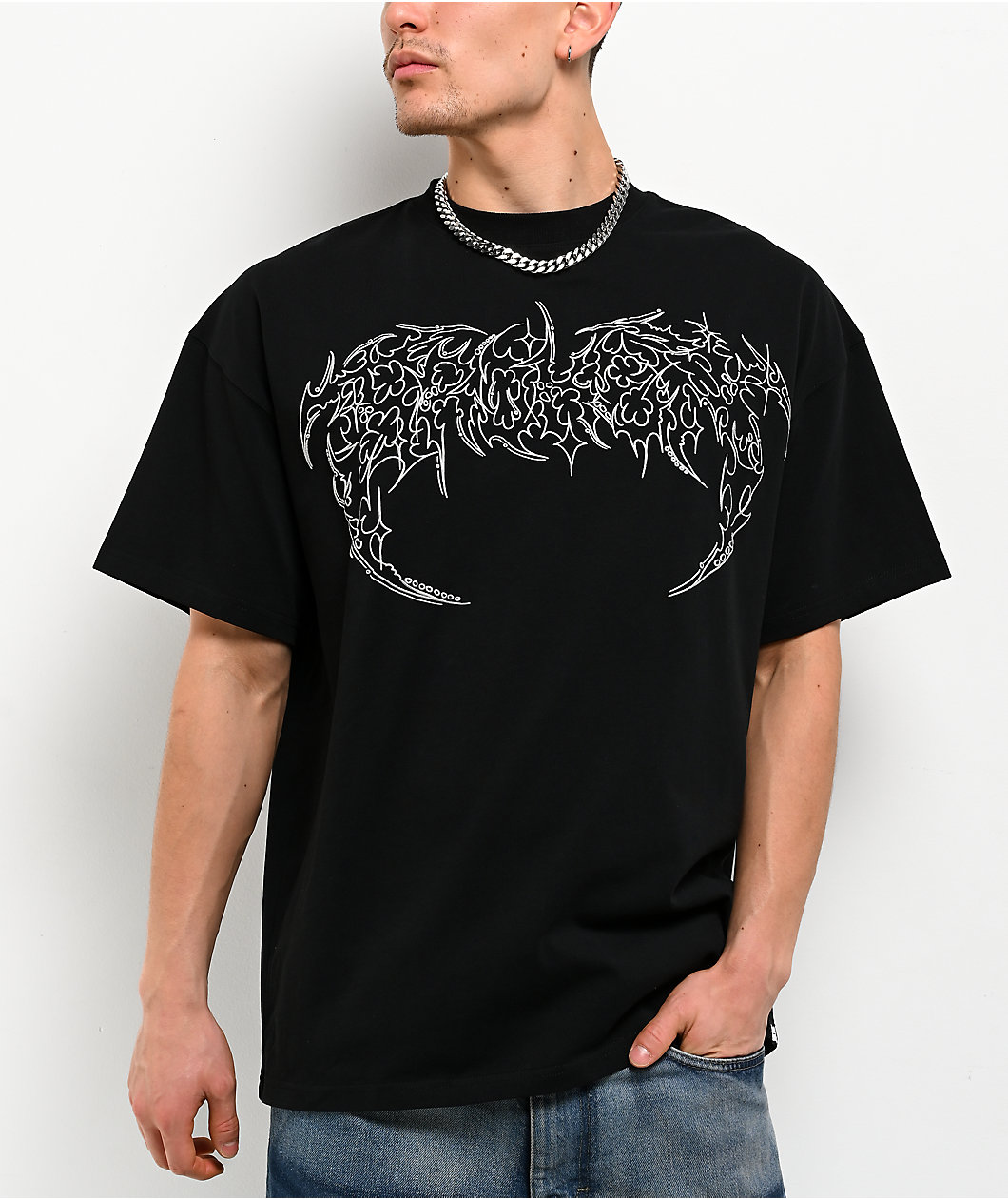 Broken Promises Cyberbyte Black T-Shirt