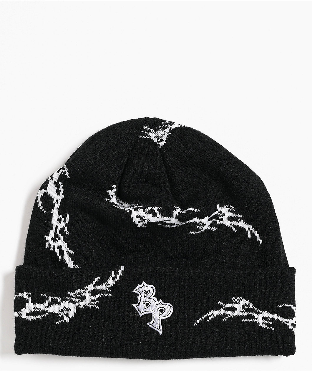 Broken Promises Cyberwire Black Beanie