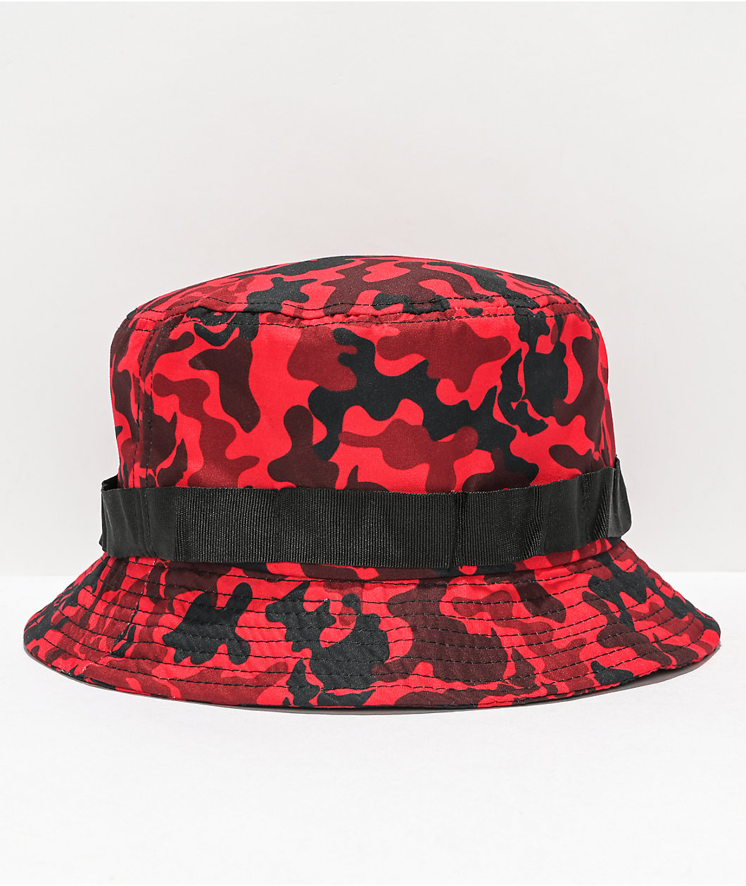 Broken Promises Demon Red & Black Camo Bucket Hat