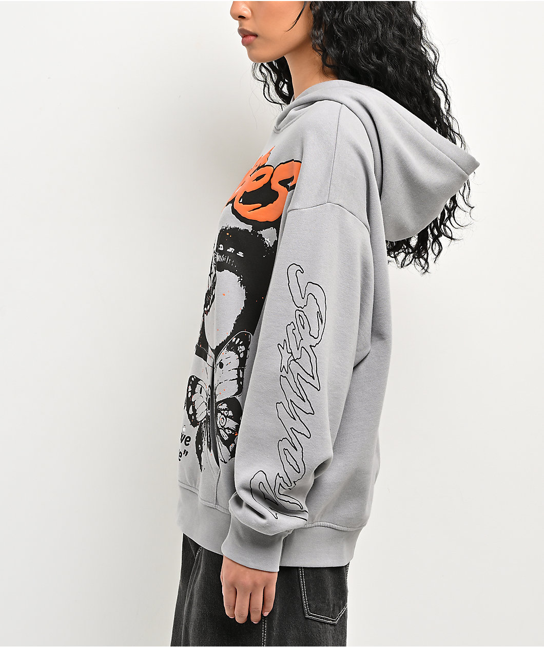 Broken Promises Eternally Grey Hoodie