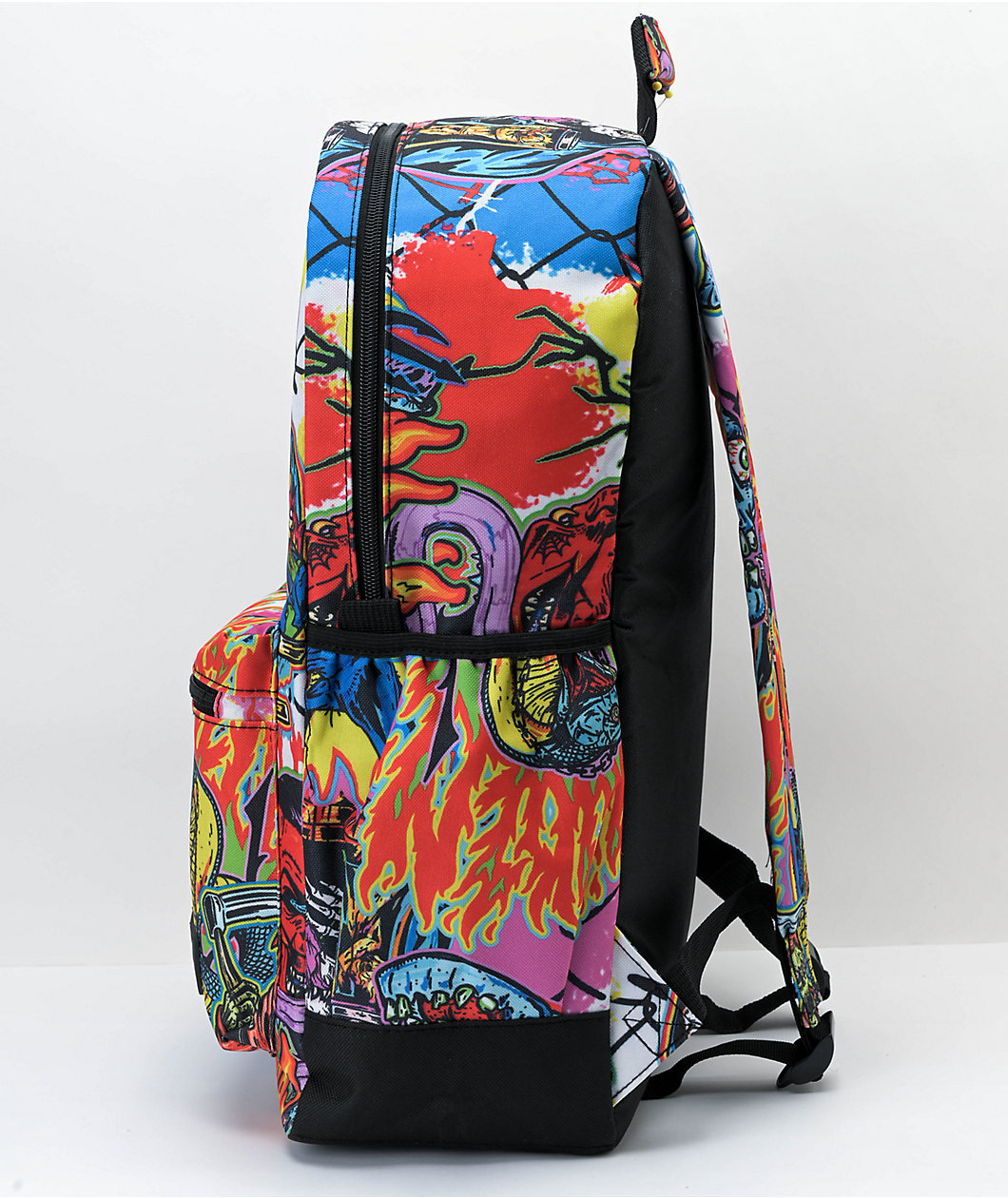 Broken Promises Forgiveness Red, Pink & Blue Backpack