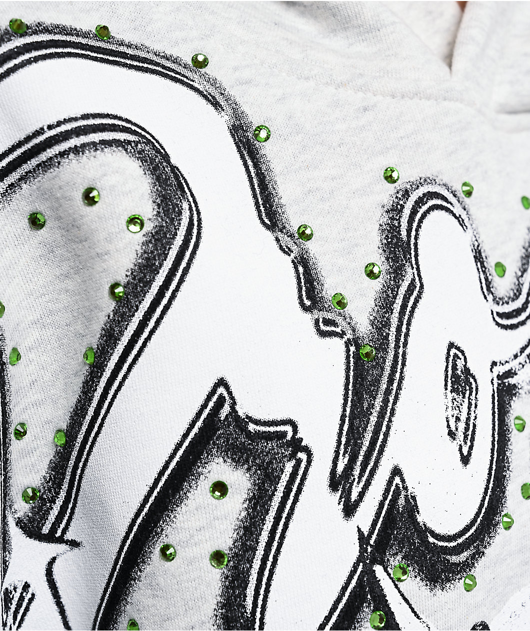 Broken Promises Get A Grip Heather Grey Hoodie