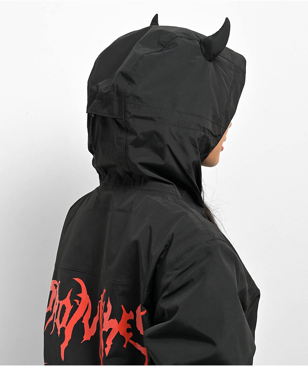 Broken Promises Graveyard Black Anorak Snowboard Jacket