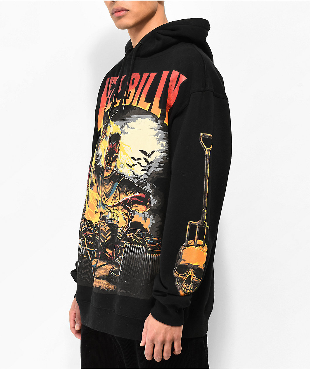 Broken Promises Junkyard Black Hoodie